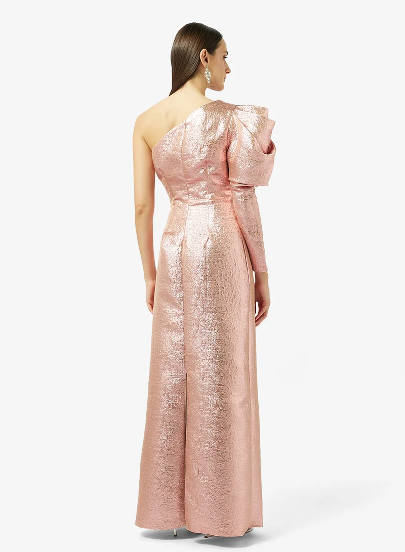 Namshi x  One Shoulder Shimmer Gown for Women | Best Price UAE